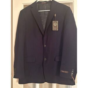 PIERRE Loren Blazer Premium Stretch Classic Fit Sport Coat Suit Jacket 42L 36W